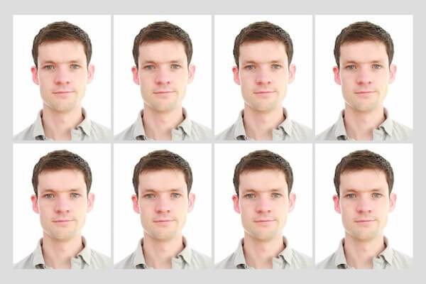 Simple printing of passport photos