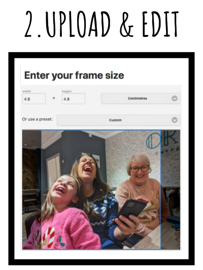 Step 2 - Upload and Edit